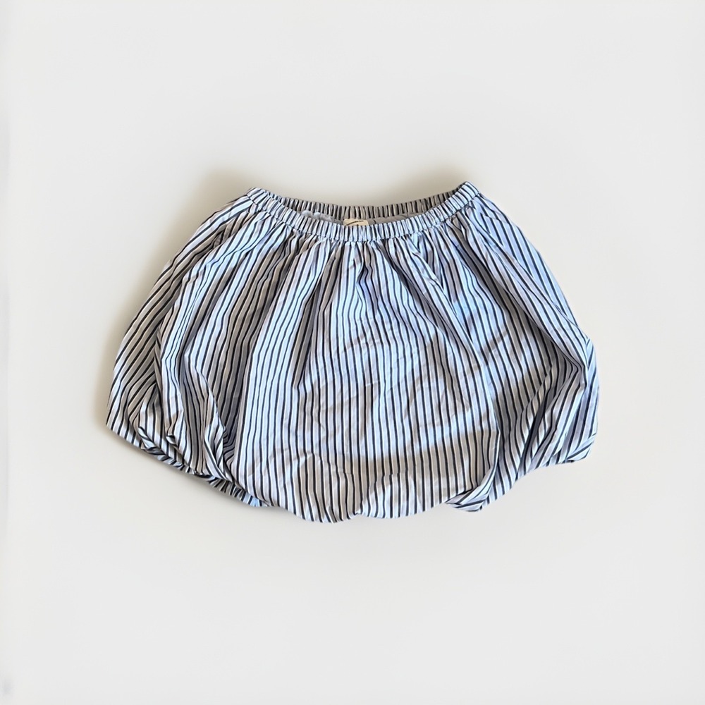 Abercrombie Kids 15/16 Blue Stripped Skirt With Shorts Girls